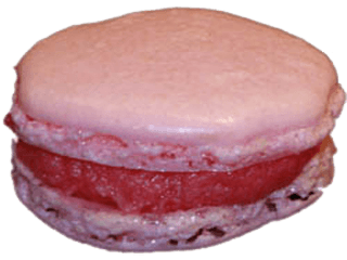 Hallonmacarons